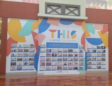 Tsawwassen Mills mall display of calendar winners