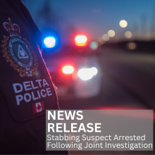 News Release Template over DPD Uniform Shoulder Flash