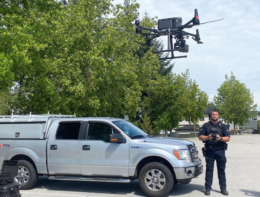 DPD Drone For Header